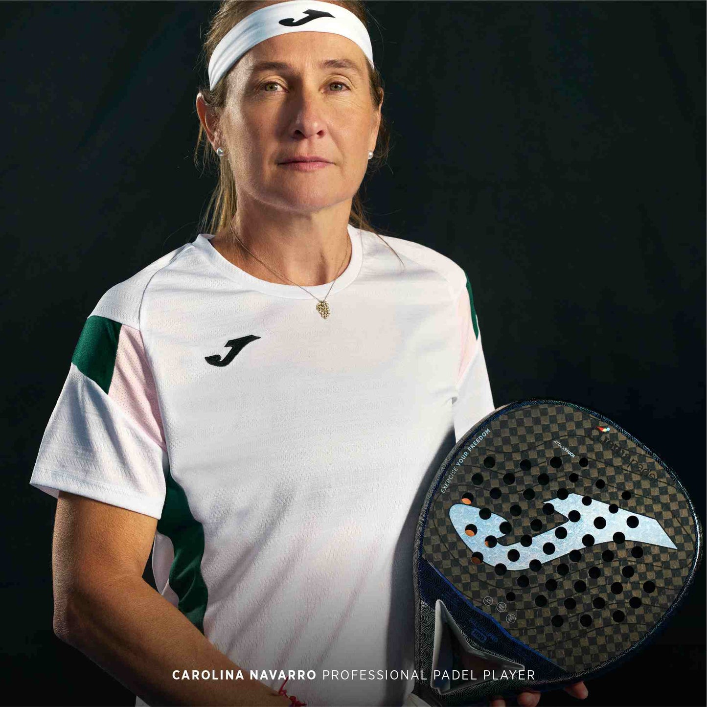 Joma Padel racket Valkiria Pro Hrd black gray 2026