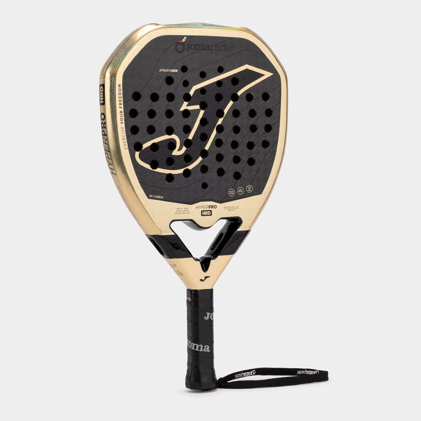 Joma Padel racket Hyper Pro Hrd black beige 2026