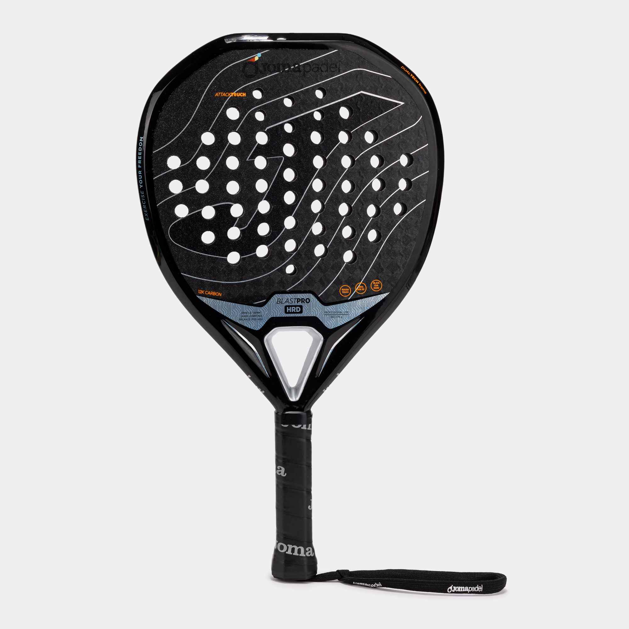Joma Padel racket Blast Pro Hrd black gray 2026