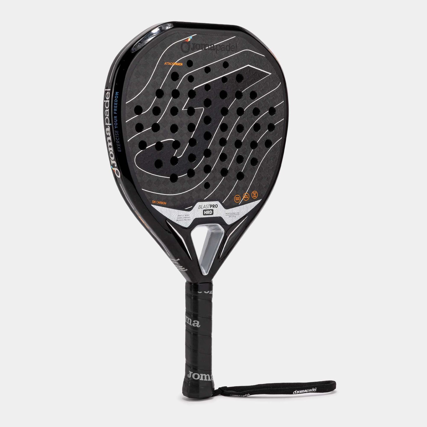 Joma Padel racket Blast Pro Hrd black gray 2026