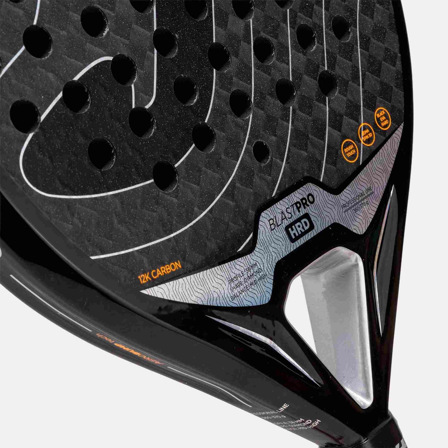 Joma Padel racket Blast Pro Hrd black gray 2026