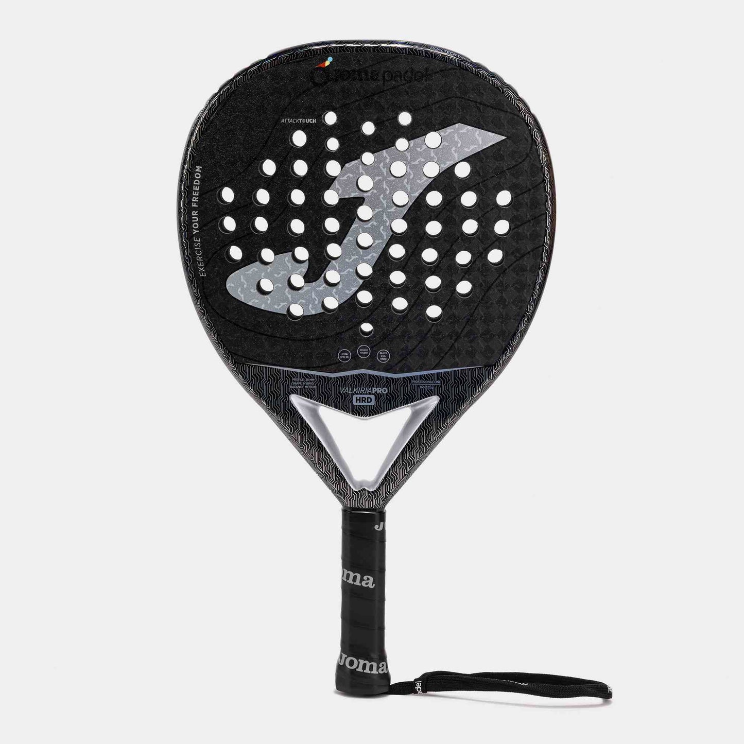 Joma Padel racket Valkiria Pro Hrd black gray 2026