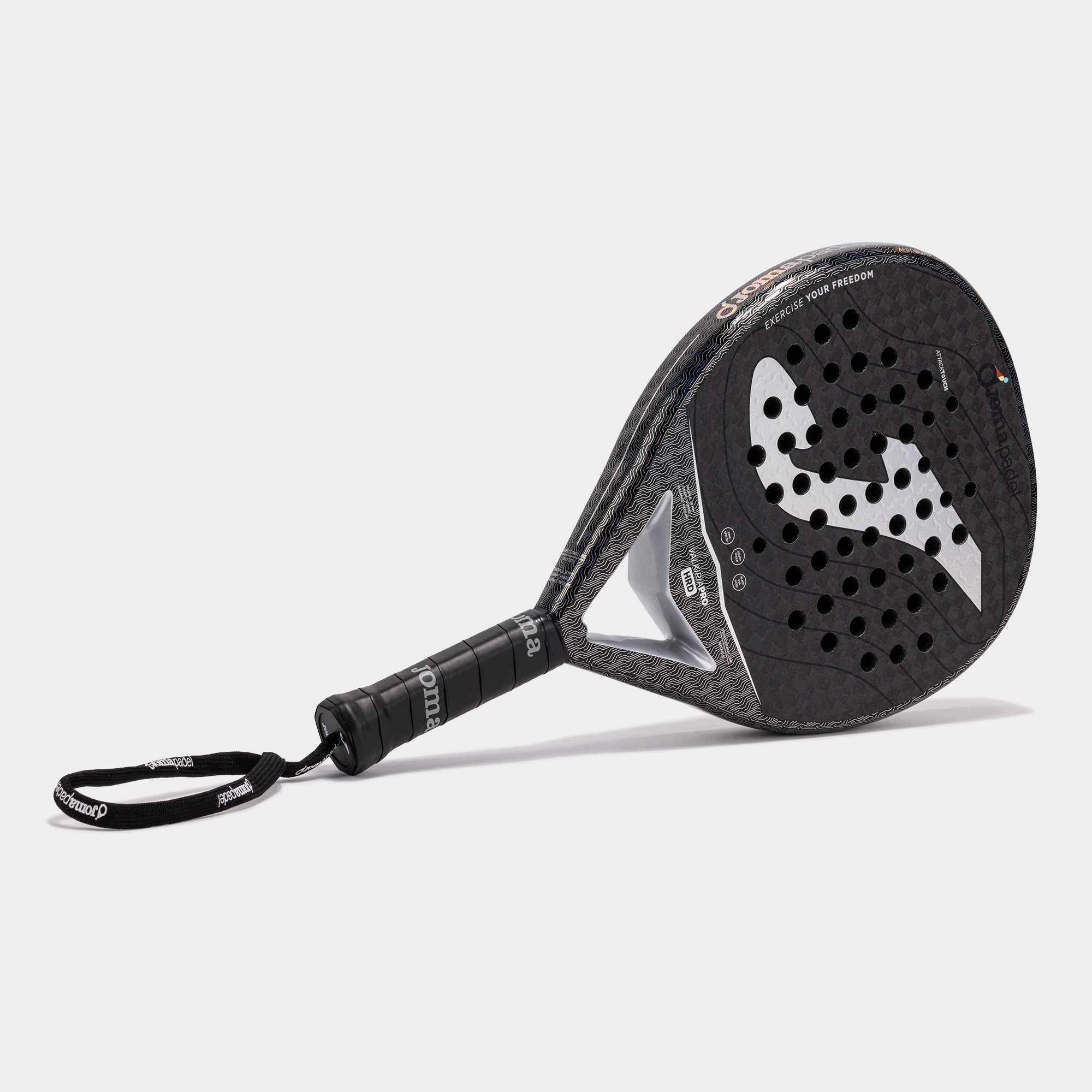 Joma Padel racket Valkiria Pro Hrd black gray 2026