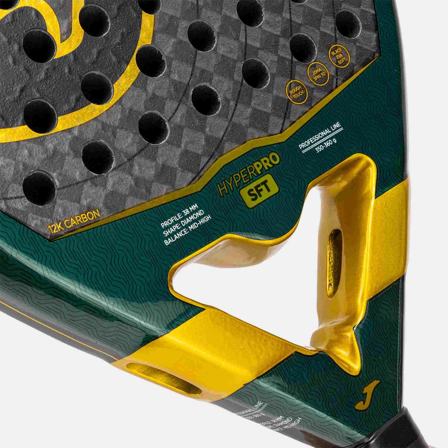 Joma Padel racket Hyper Pro Sft green black 2026