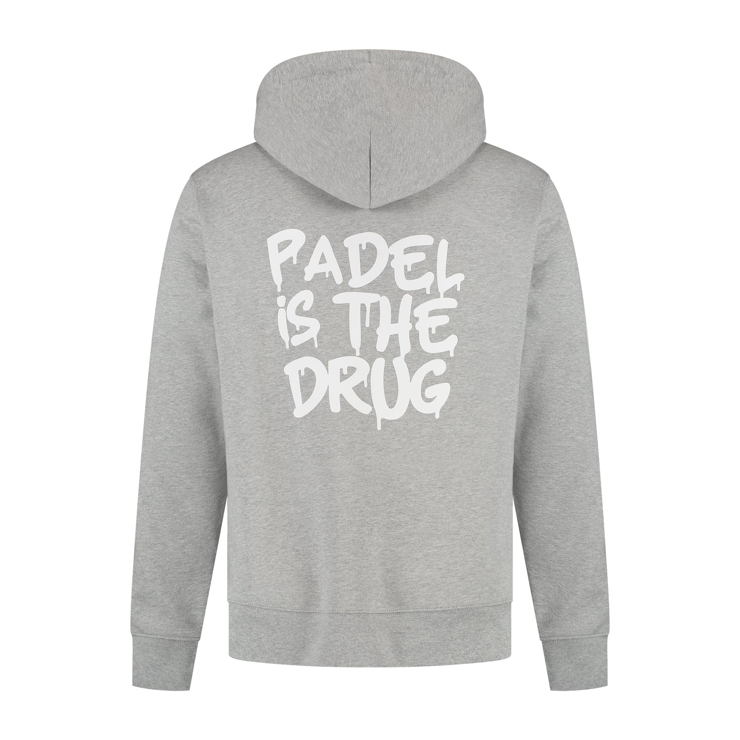 Hoodie Grijs | Padel Is The Drug | Oude Collectie