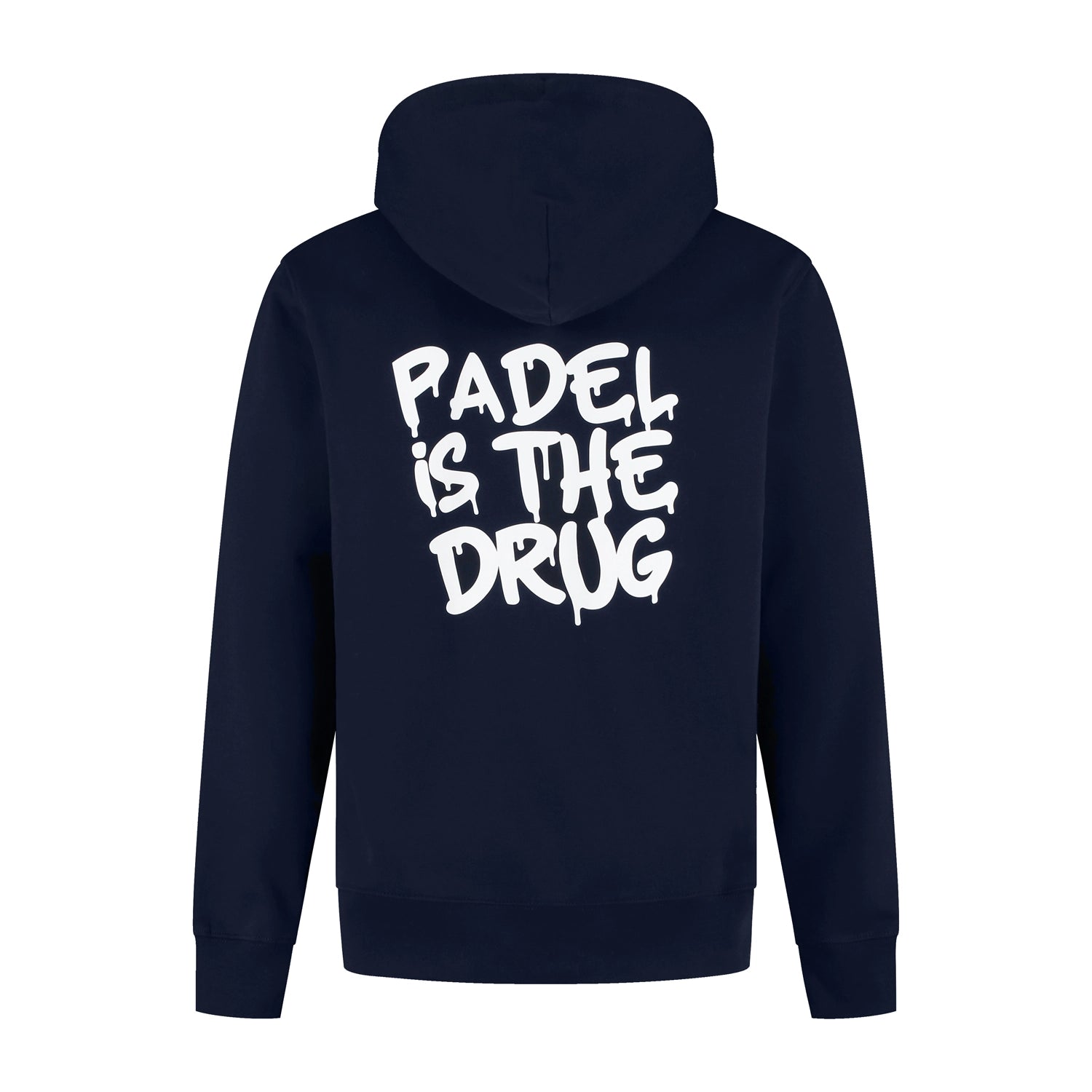 Hoodie Donkerblauw | Padel Is The Drug | Oude Collectie