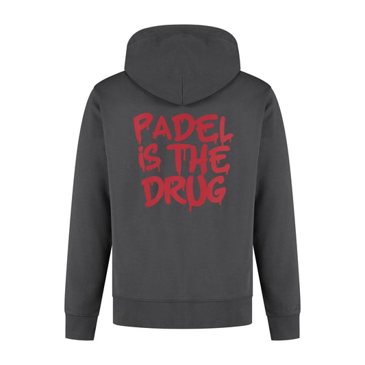 Hoodie Antraciet | Special Edition |  Padel Is The Drug