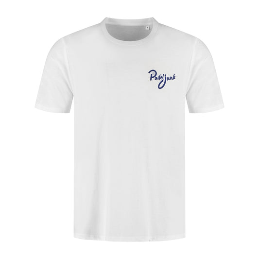T-shirt  | Wit | Padel Is The Drug