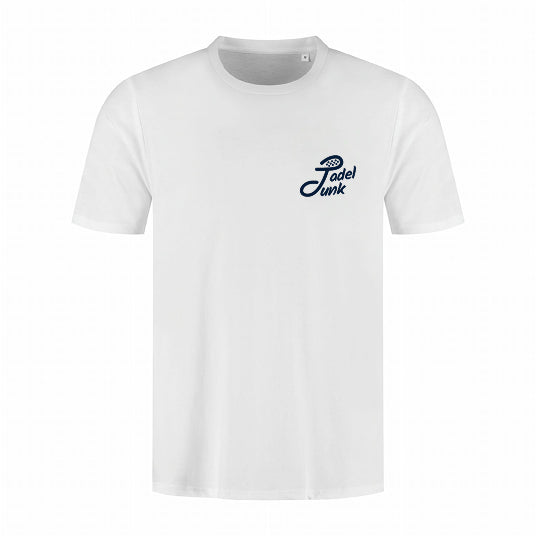 T-shirt Wit | Katoen | Padel Is The Drug