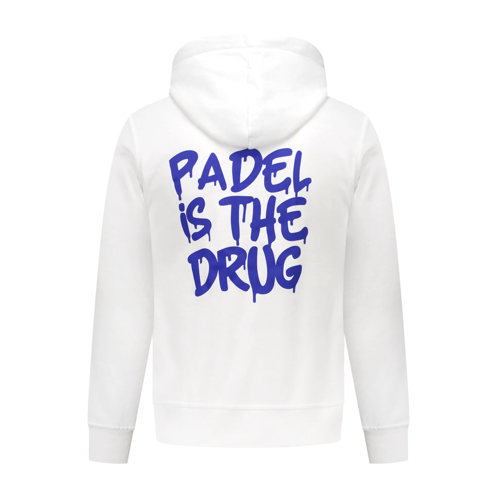 Vest met rits | wit | Padel Junk | Oude Collectie