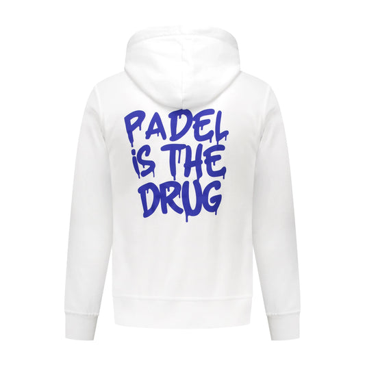 Vest with zipper | white | Padel Junk