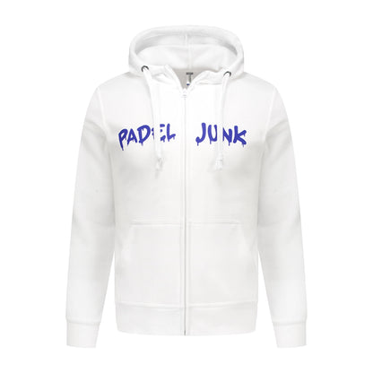 Vest met rits | wit | Padel Junk